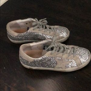 Golden goose glitter sneakers